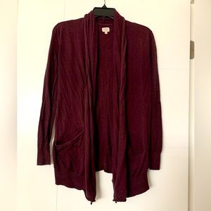 Wilfred cardigan XS burgundy